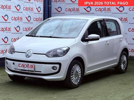 VOLKSWAGEN UP 1.0 MPI HIGH UP 12V FLEX 4P MANUAL VOLKSWAGEN UP 1.0 MPI HIGH UP 12V FLEX 4P MANUAL